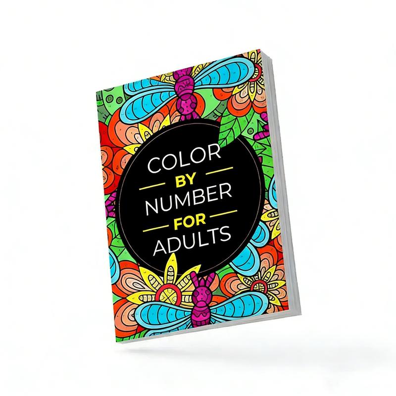 Color By Number For Adults: 75 Beautiful Pictures
